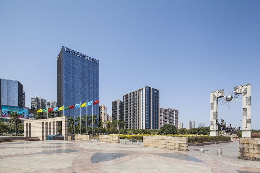 Doubletree By Hilton Hotel Shenzhen Longhua, Near Huawei, Foxcnn, Shenzhen North Railway, Uniwalk & Uniworld Shopping Mall, Sam'S Club מראה חיצוני תמונה